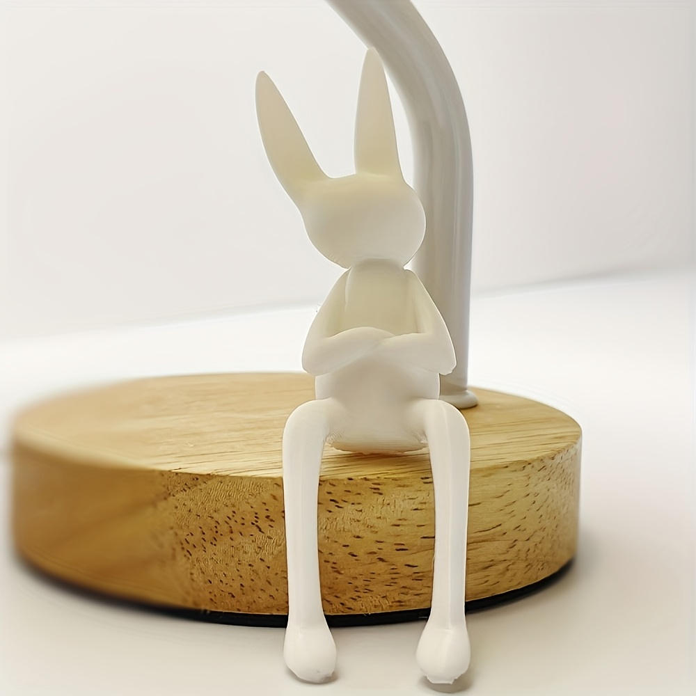 Office Furniture Set - Ensemble de 2 figurines de lapins