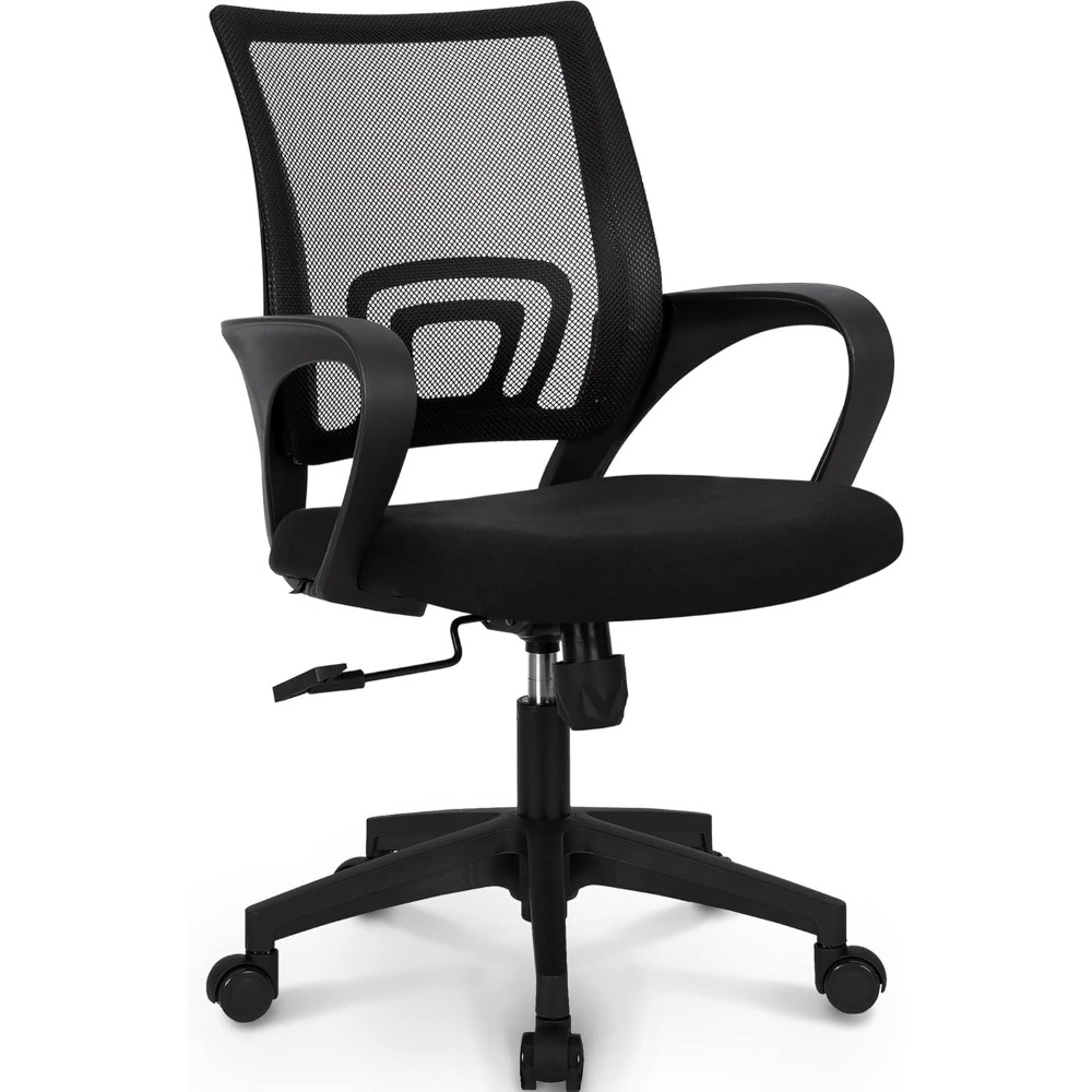 Task Chair Mid Back - Chaise de bureau gaming noire en