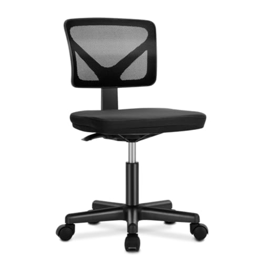Task Chair Mid Back - Petite chaise de bureau sans accoudoirs,