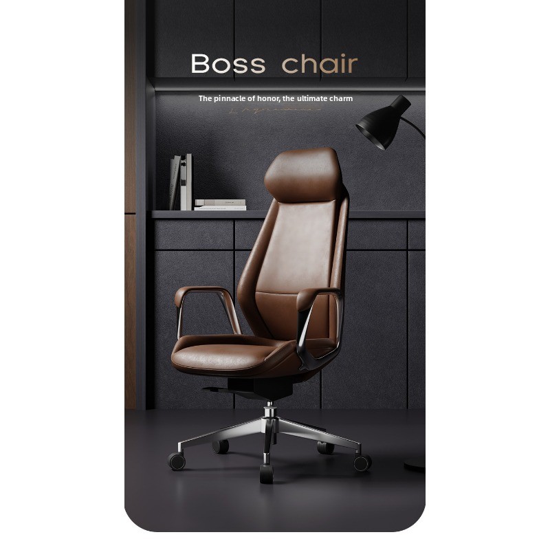 Chaise de patron en cuir de lu - Office Furniture High End avis et prix