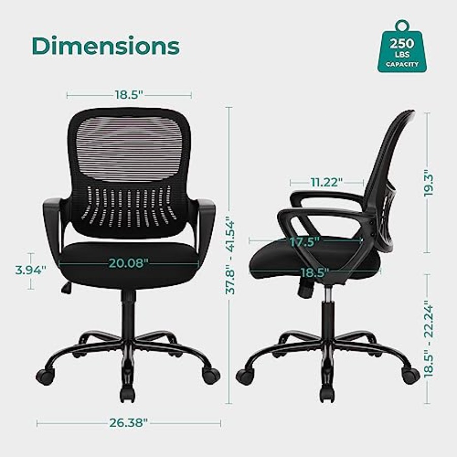 Chaise de bureau à domicile, c - Task Chair Mid Back avis et prix