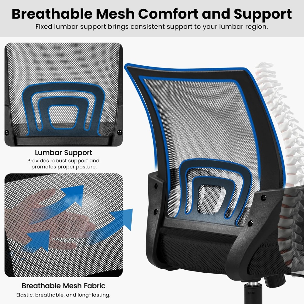 Chaise de bureau ergonomique à - Task Chair Mid Back avis et prix